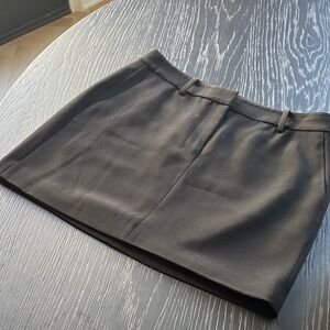 Theory Charcoal Skirt